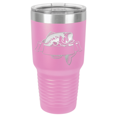 Personalized Fishing 30oz Ringneck Tumbler